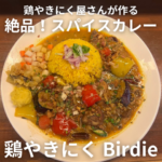 絶品!鶏やきにく屋さんのスパイスカレー!【鶏やきにく Birdie】